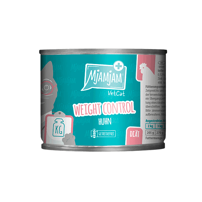 VetCat Pollo Control de Peso MjAMjAM para gato