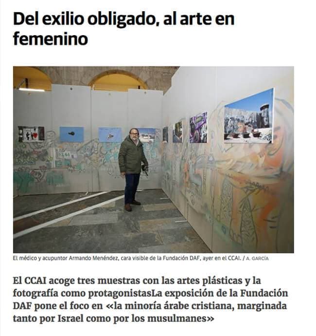 El Comercio, From forced exile to feminine art