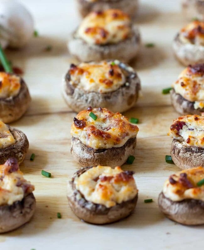 Bacon Stuffed Mushrooms