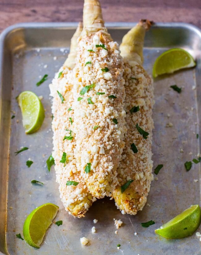 Baked Mexican Street Corn