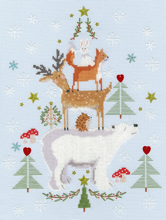 Bothy Threads Christmas cross stitch in the top 5 Craft Gifts for Christmas