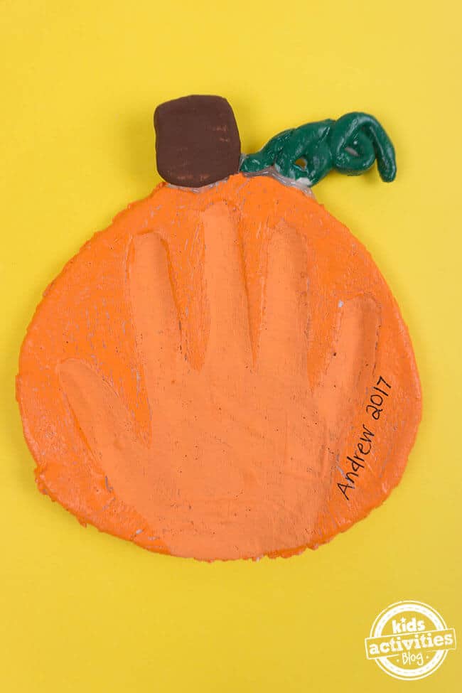 easy pumpkin craft