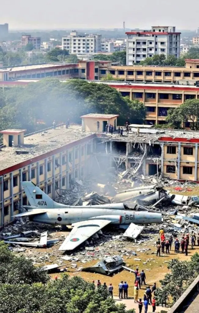 Bangladesh Jet Crash: Tragedy at Milestone School in Dhaka