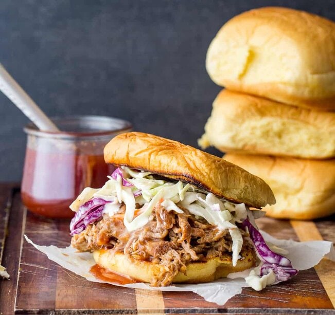 Carolina Vinegar BBQ Sauce Sandwich