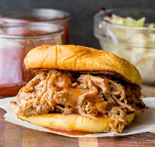 Carolina Vinegar BBQ Sandwich