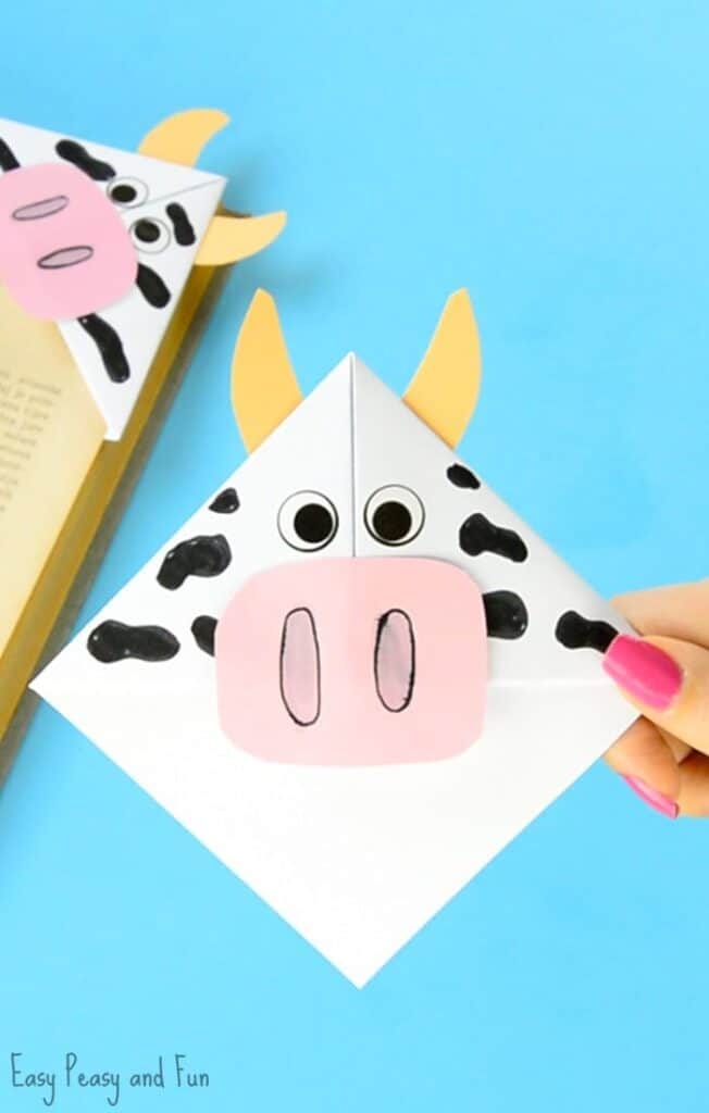 cow corner bookmark