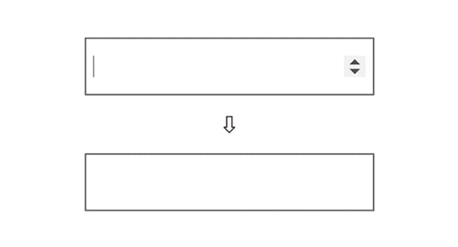 Ẩn mũi tên ô input[type=number].