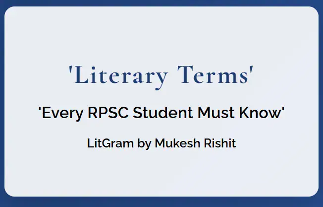 Literary terms