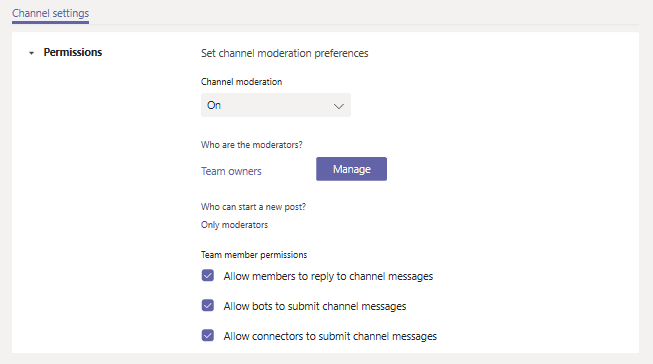 How to Modify Posting Messages on Microsoft Teams