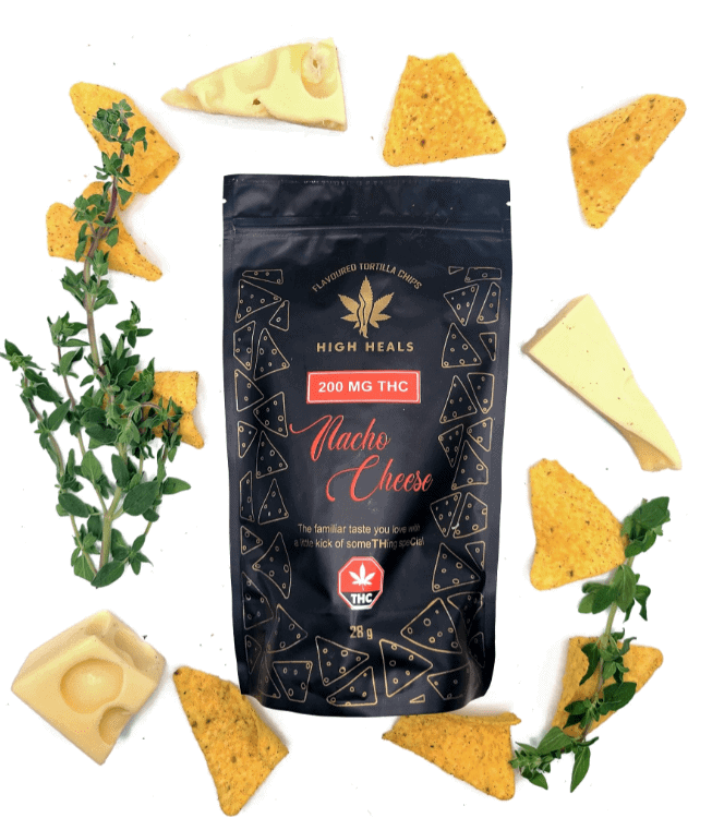 High Heals- Doritos – Nacho Cheese (200mg THC)