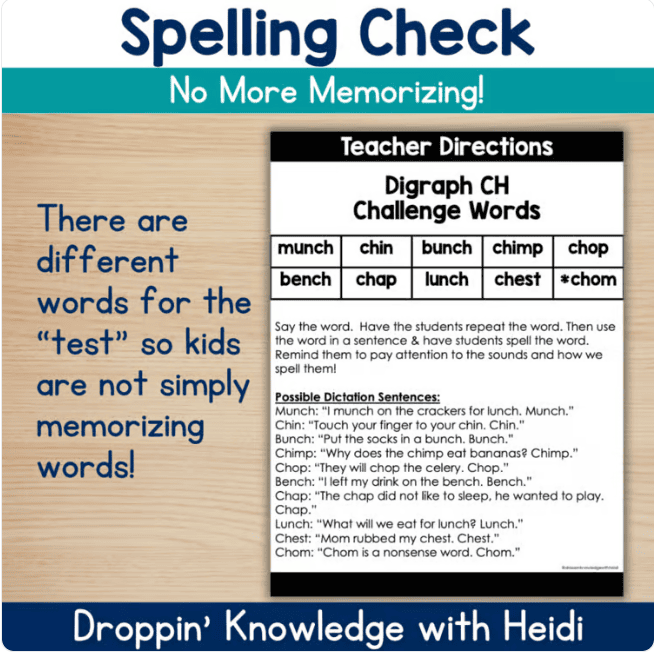 Phonics Skill-Based Spelling Challenges! DIGRAPHS & BLENDS Orthographic Mapping - Image 3
