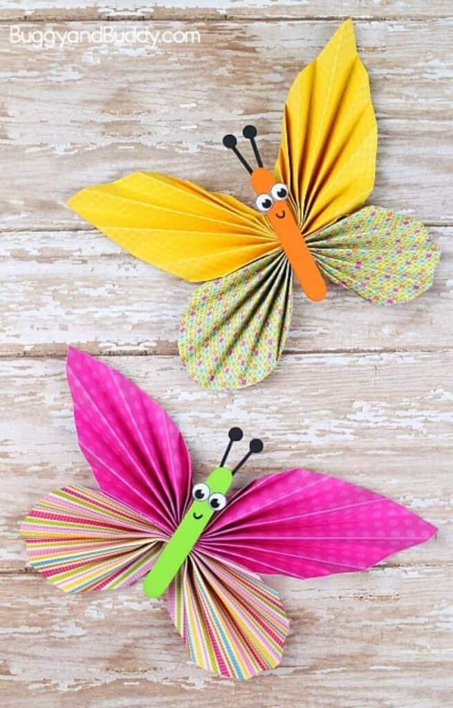 25 Best Butterfly Crafts for Kids to Make - Kidz Craft Corner