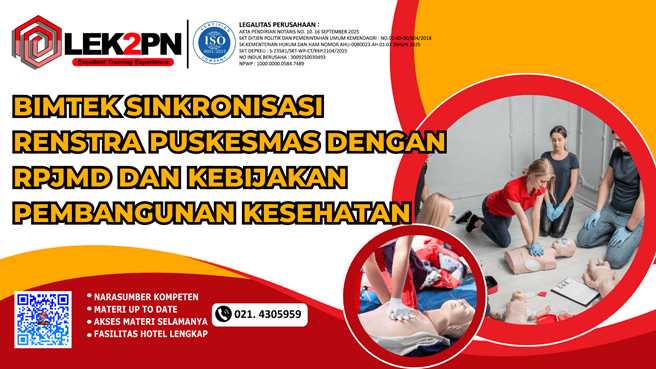BIMTEK SINKRONISASI RENSTRA PUSKESMAS DENGAN RPJMD DAN KEBIJAKAN PEMBANGUNAN KESEHATAN