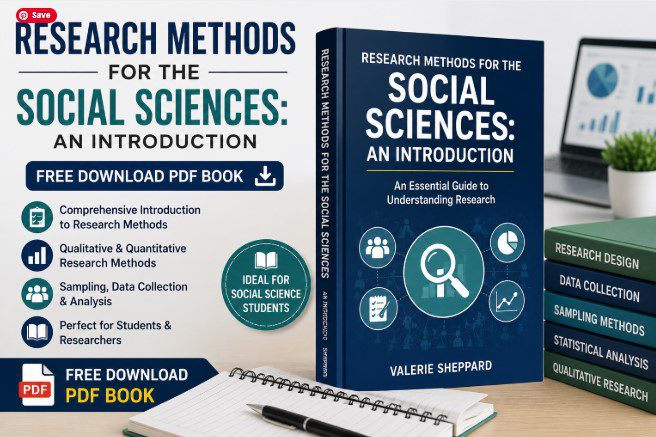 Research Methods for the Social Sciences An Introduction Book Download PDF