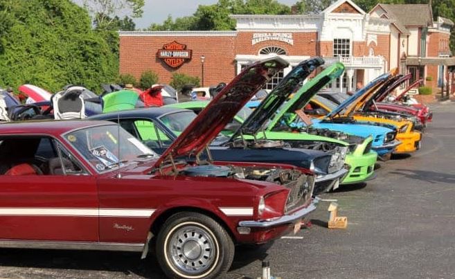 Eureka Springs Mustand Car Show