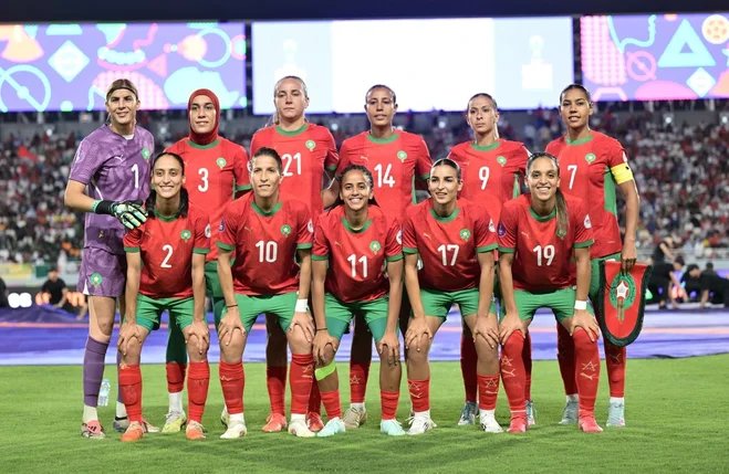 Les Lionnes de l'Atlas affrontront Les Aigles Dames en quart de finale de la CAN féminine Maroc 2024.