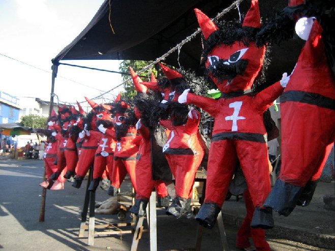 The Burning Devil Festival in Guatemala