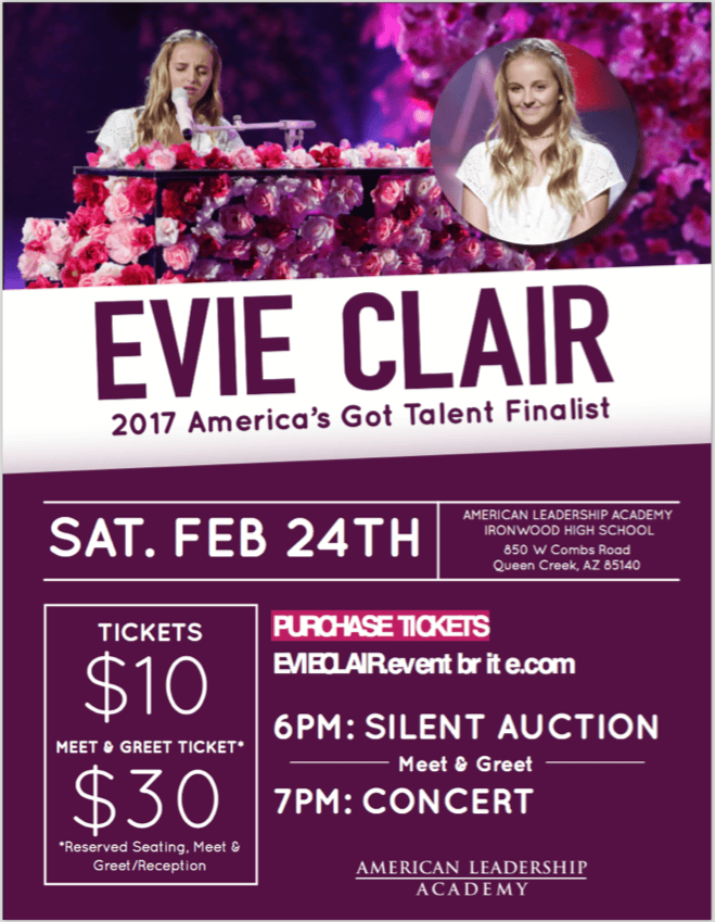 Evie Clair Concert