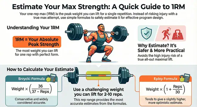 How to Use the Free 1RM Calculator