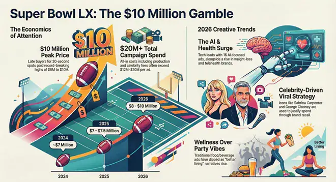 Super Bowl LX Commercials Preview