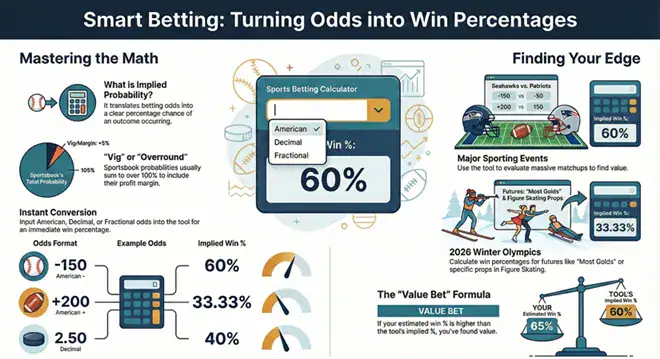 How to Use the Implied Probability Calculator