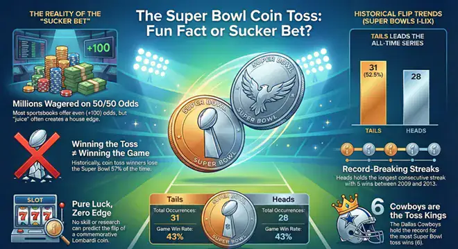 Super Bowl Coin Toss Odds