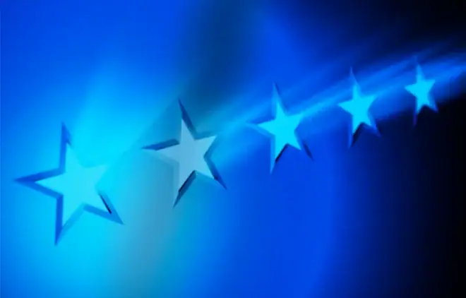 Person Holding a Phone, Indicating They Are Asking for Reviews