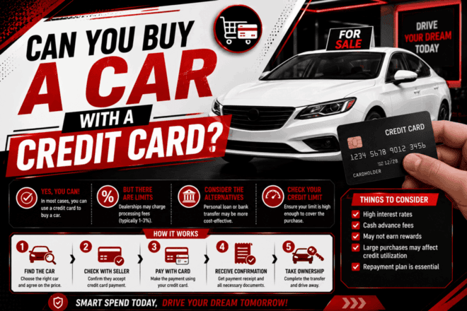 Can You Buy a Car With a Credit Card