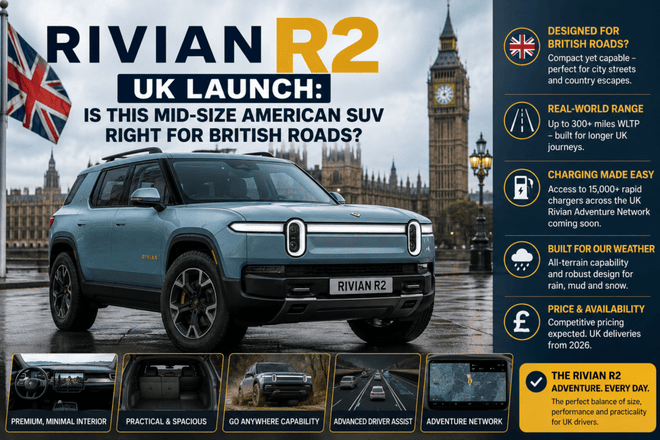 Rivian R2 UK Launch