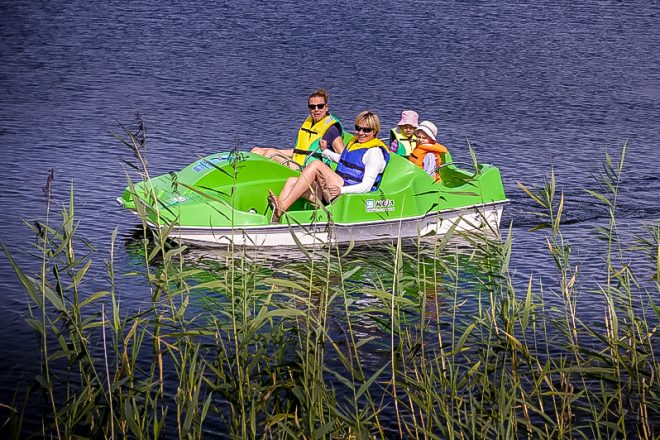 Mazurska Arkadia rower wodny