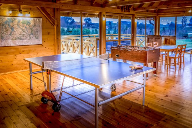 Mazurska Arkadia stół ping pong