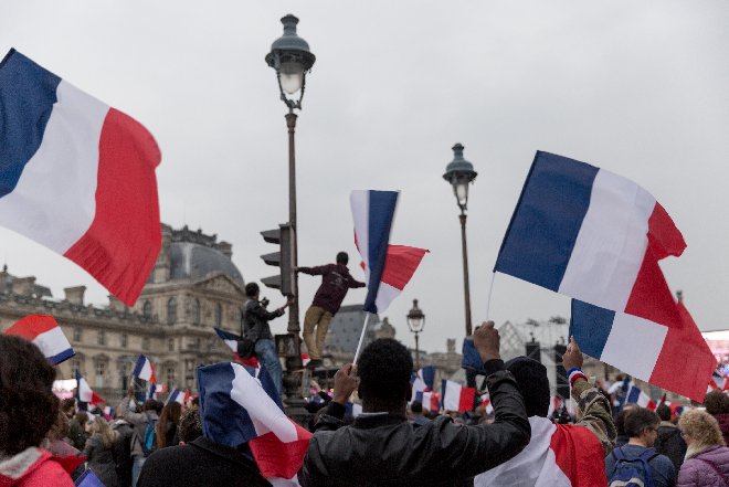 French_Election-_Celebrations_at_The_Louvre,_Paris