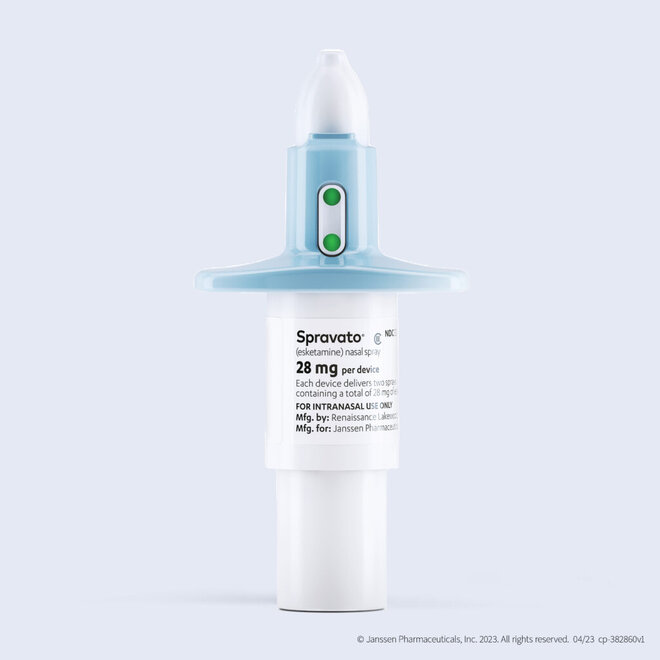 Hudson Mind Spravato spray bottle