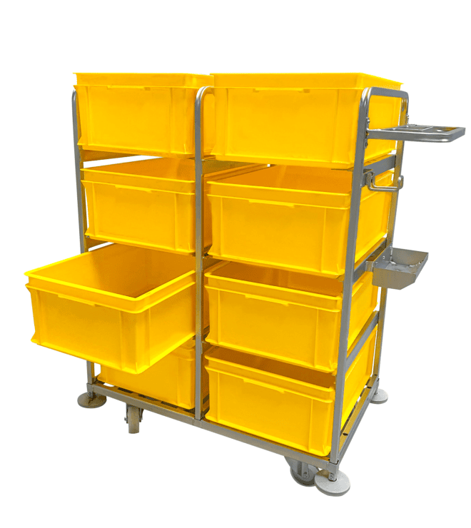 Metal Order Picking Cart