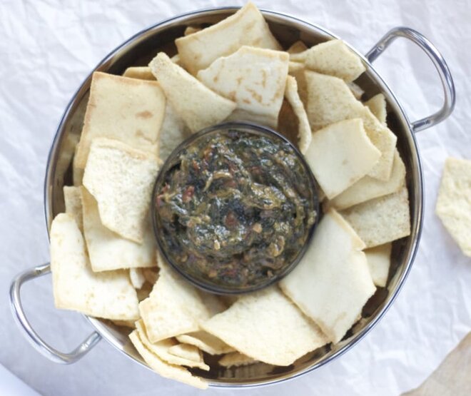 Indian Spinach Dip