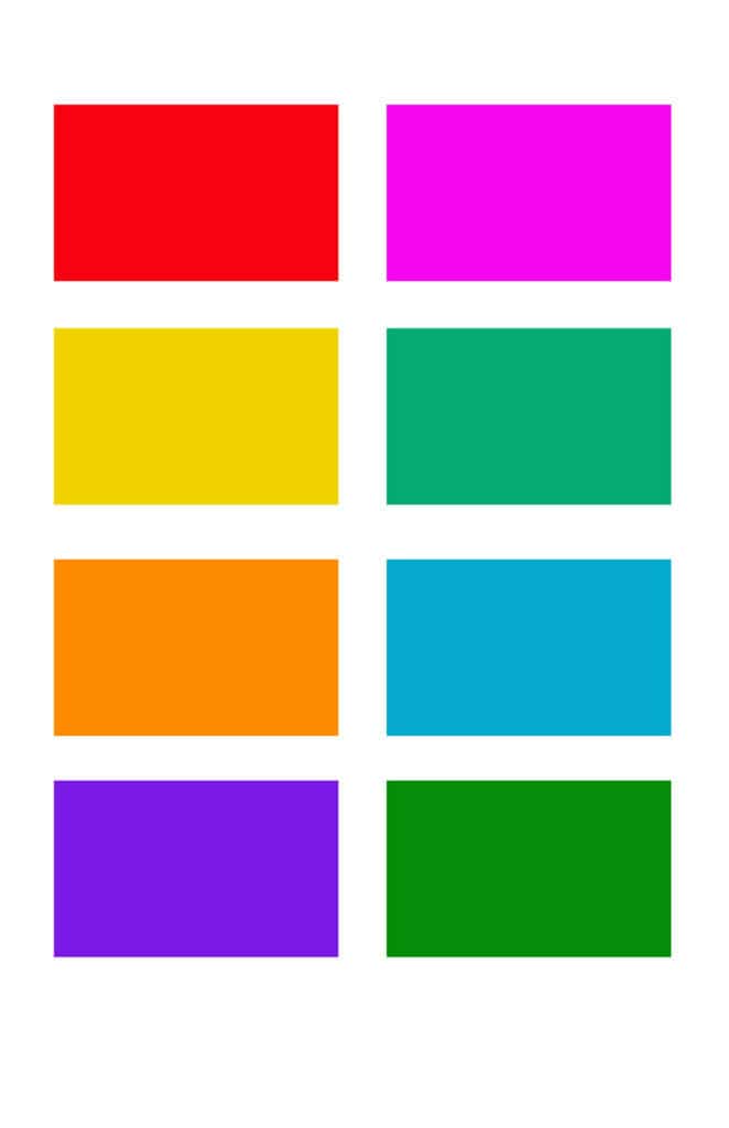 Paint colours for a capsule wardrobe colour palette