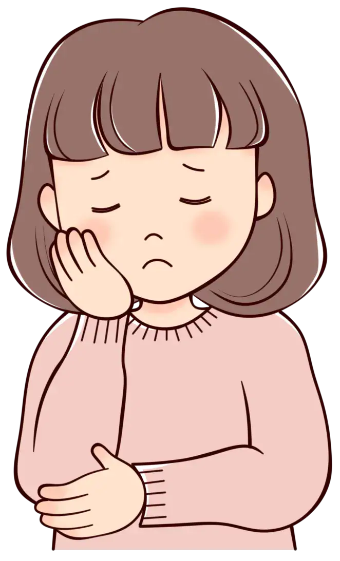 悩んでいる人