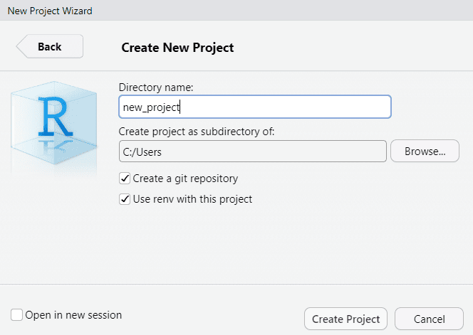 how to set up a reproducible project with rstudio
