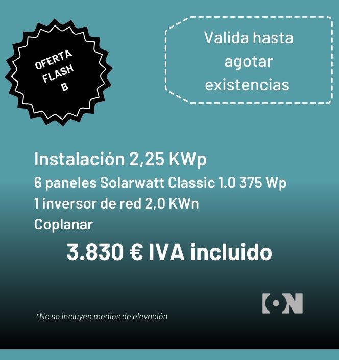 Miniatura de Oferta flash B 2,25 KWp