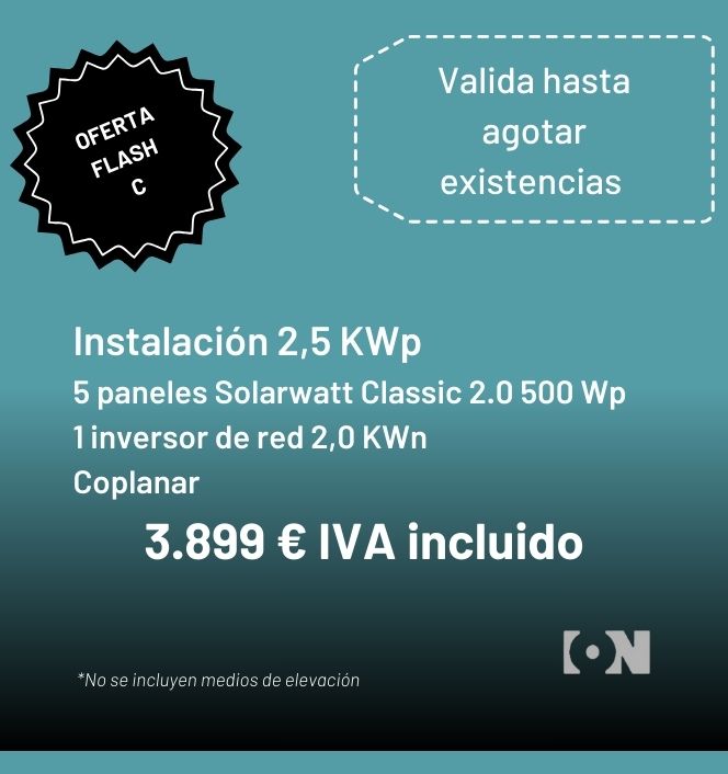 Miniatura de Oferta flash C 2,5 KWp