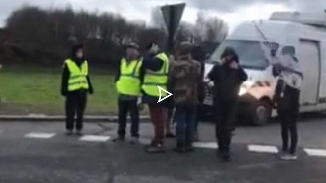 Le préfet fait évacuer de force les occupations des Gilets Jaunes sur l'A64 de Tarbes à Lannemezan