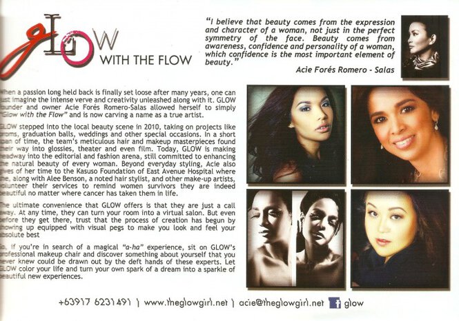 My first foray into self promotion when I used to be known as Glow. This AD came out in Wedding Essentials