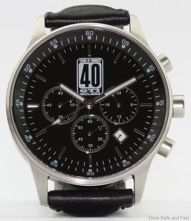Perfect Chronograph for the 40th Anniversary of the VW Golf GTI