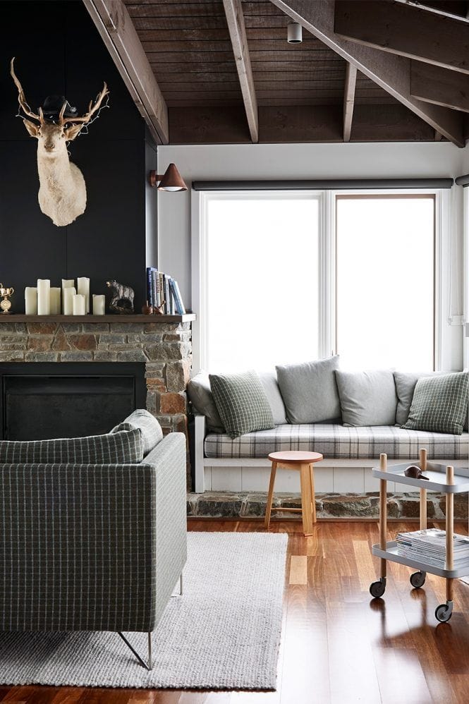 fireplace decorating ideas 57 Easy Fireplace Decorating Ideas That’ll Look Stylish All Year Long eve wilson hecker guthrie mount buller 01 1554906454