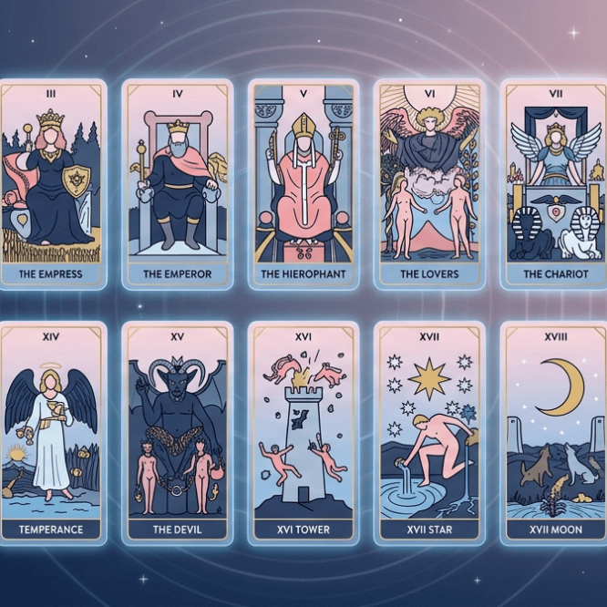 Los 22 arcanos mayores
