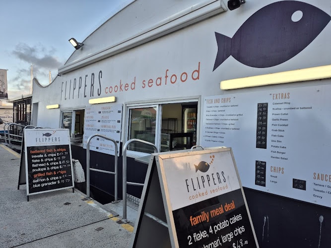 Flippers Cooked Seafood — fish and chip shop in Hobart, Tasmania