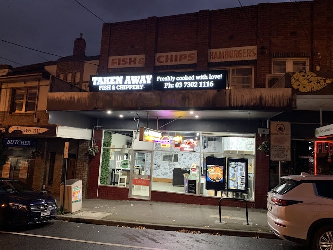 Taken away fish and chippery — fish and chip shop in Ivanhoe East, Victoria