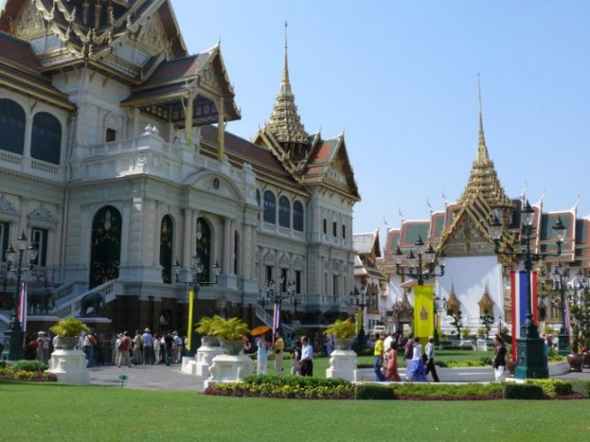 The palace of Bangkok