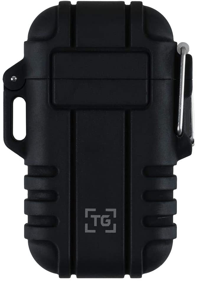 TG Plasma Lighter Windproof Waterproof USB Rechargeable Flameless Dual Arc for EDC Camping Survival Tactical 2