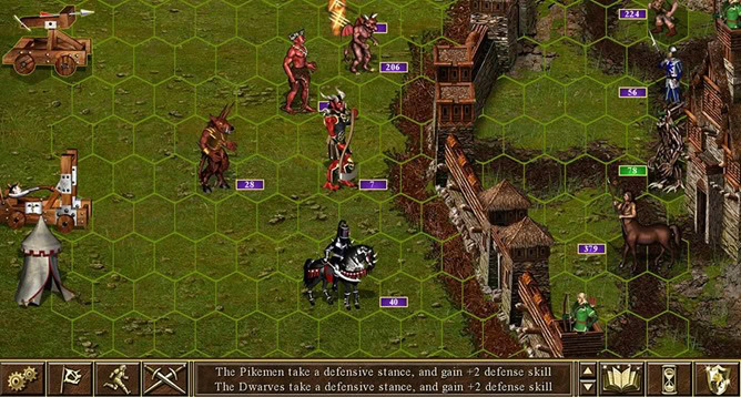 Old Games Heroes of Might and Magic on Android